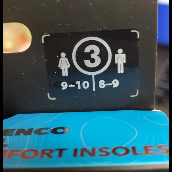 Spenco Gel Comfort Shoes Insert Size 3 - Picture 6 of 6